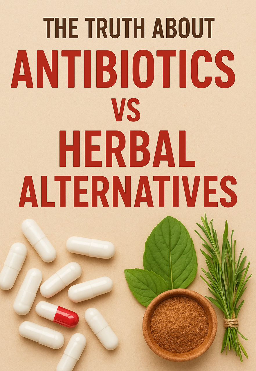 ANTIBIOTICS vs HERBAL ALTERNATIVES