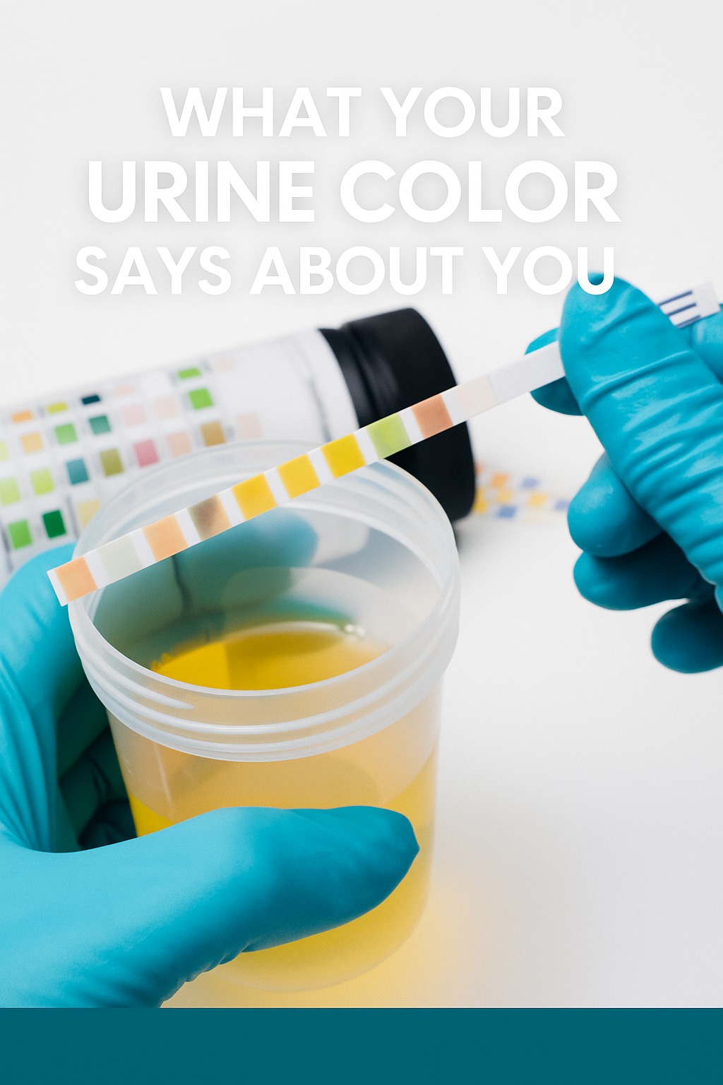 what your urine colour says about you